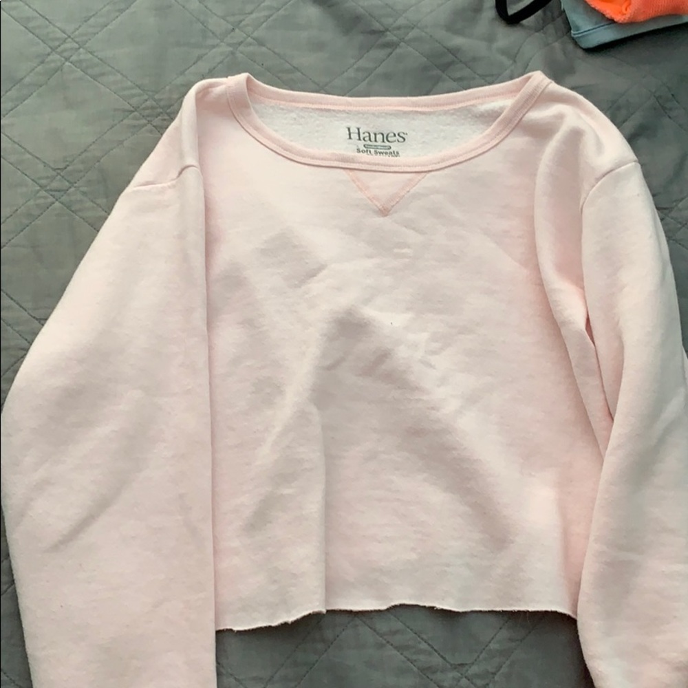 target baby pink crop top